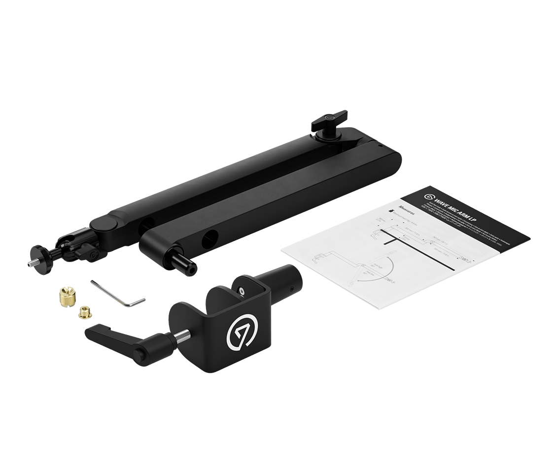 Wave Mic Arm LP | Mic Boom Arm for Desks | Elgato